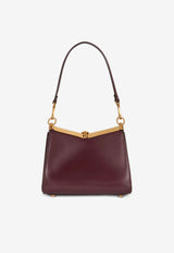 Mini Vela Calf Leather Shoulder Bag