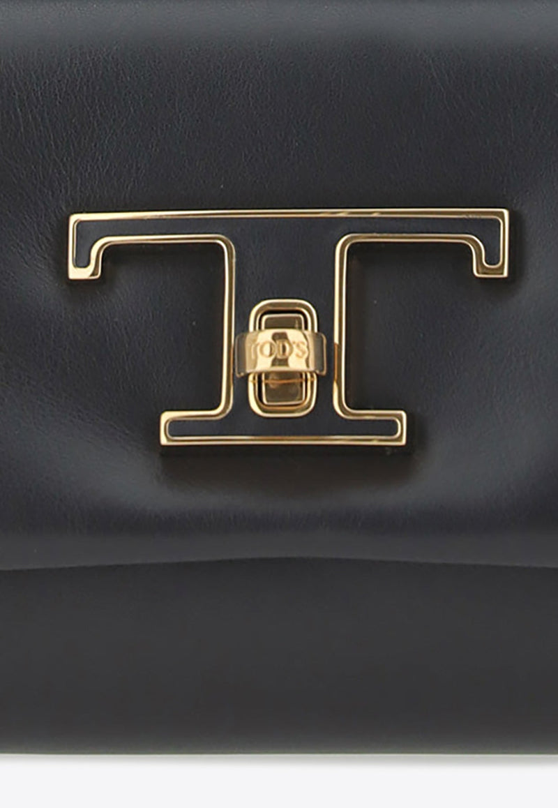 Micro T Timeless Leather Top Handle Bag