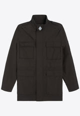 Elastic-Waist Windproof Field Jacket