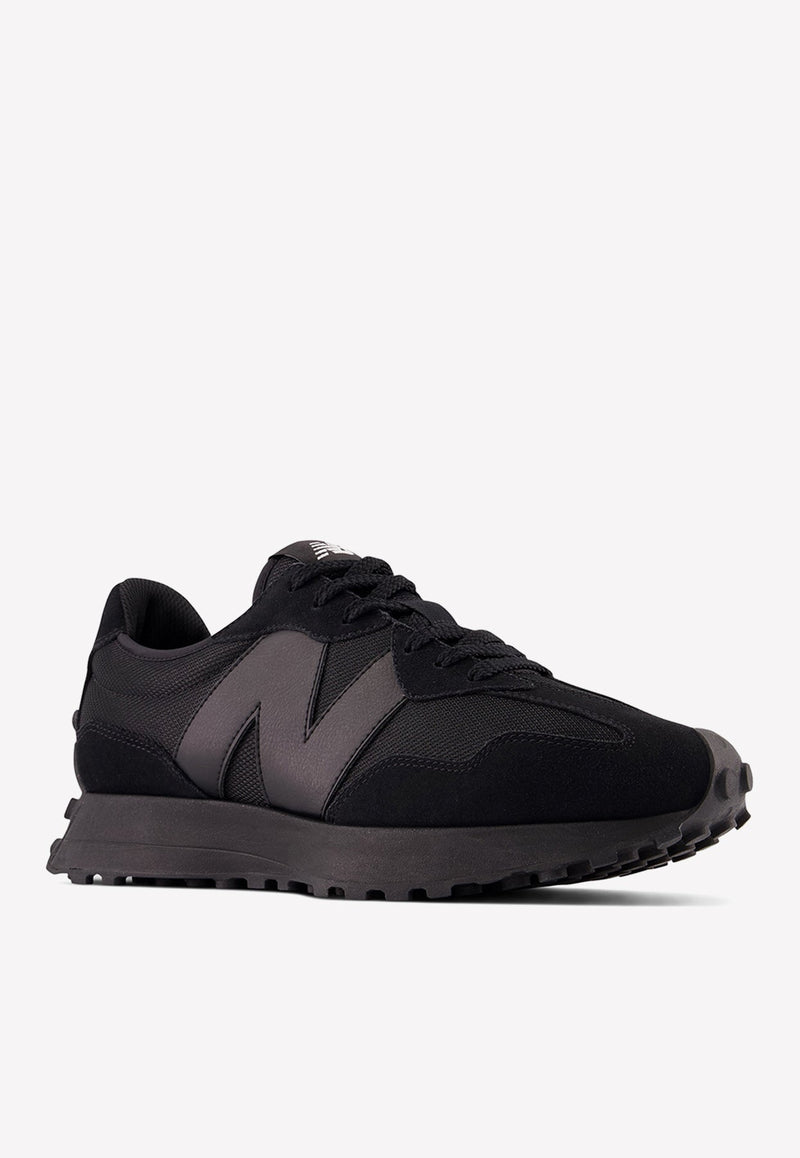 327 Low-Top Sneakers in Black