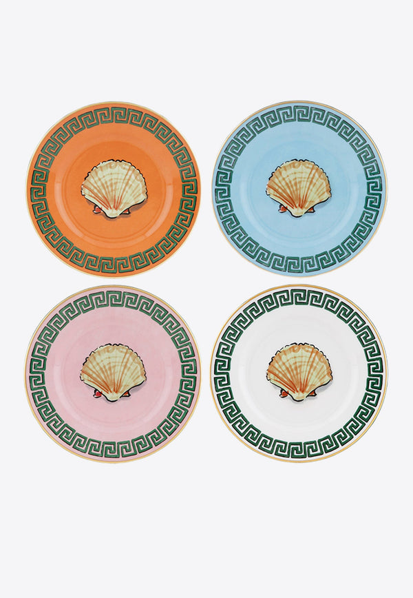 Il Viaggio di Nettuno Bread Plates Gift Set- Set of 4