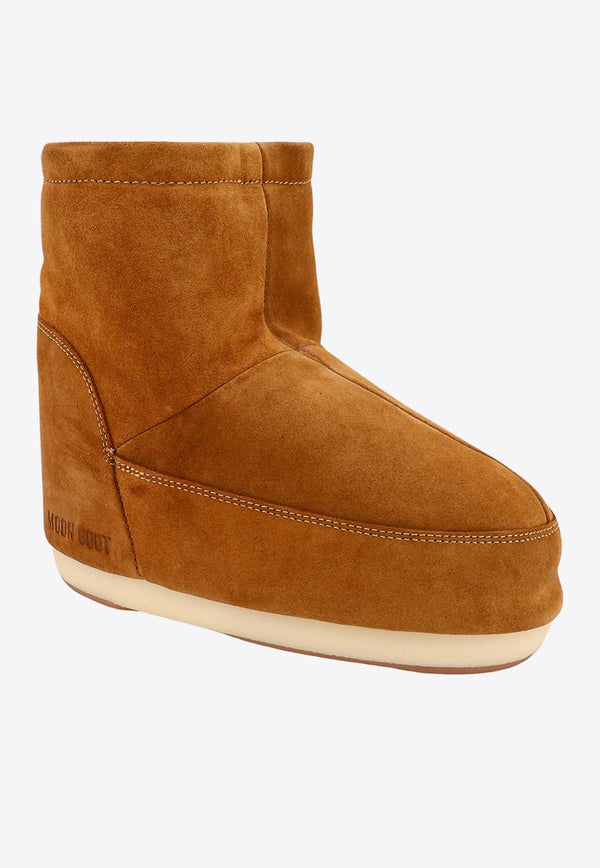 Suede Ankle Snow Boots