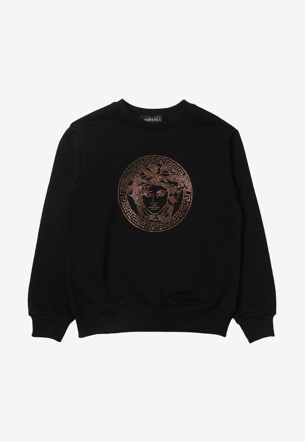 Boys Studded Medusa Sweatshirt