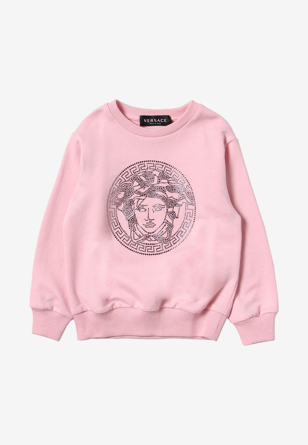 Girls Studded Medusa Sweatshirt