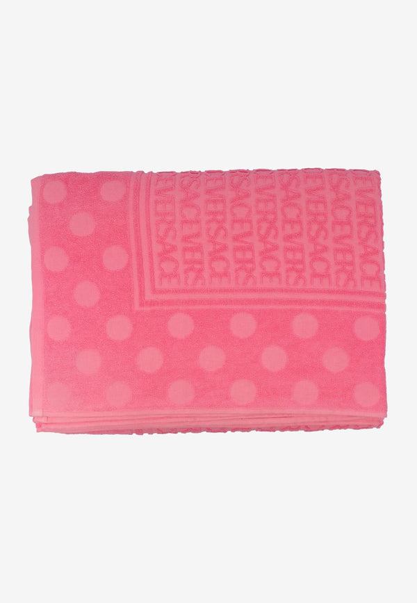 All-over Polka Dot Bath Towel