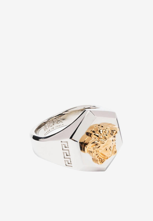 Nuts and Bolts Medusa Ring