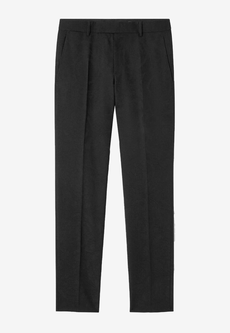 Barocco Jacquard Wool Pants