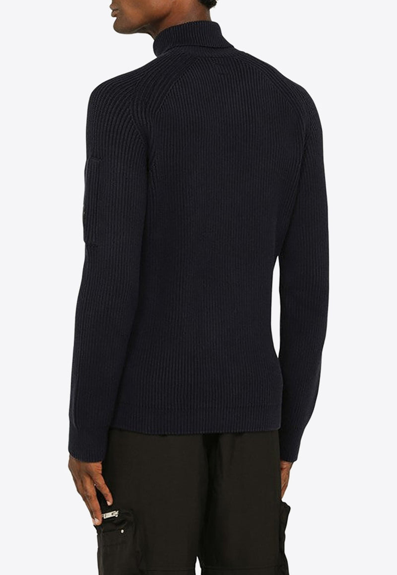 Full Rib Turtleneck Sweater