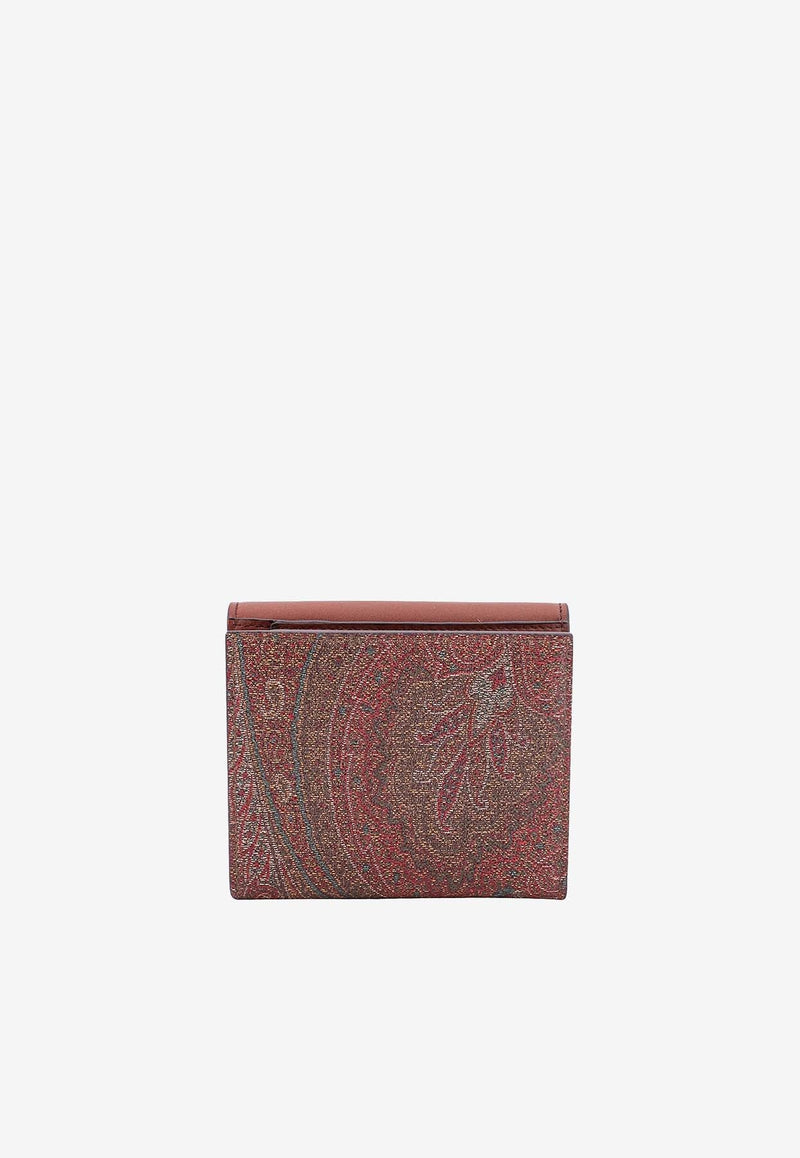 Paisley Tri-Fold Wallet