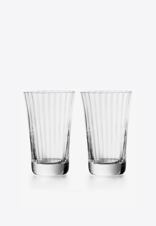 Mille Nuits Highball Crystal Glasses - Set of 2