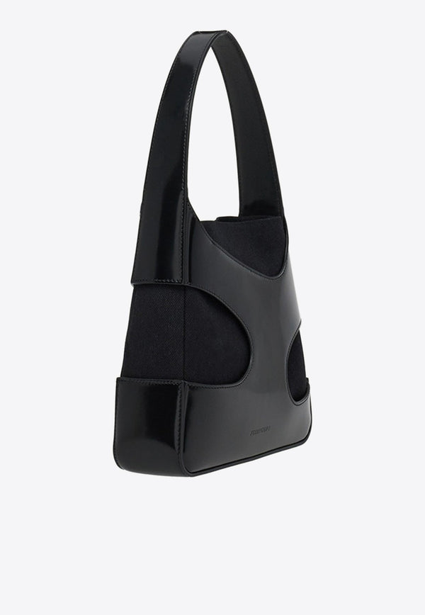 Small Cut-Out Top Handle Bag