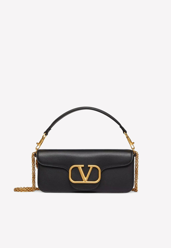 VLogo Locò Shoulder Bag in Calf Leather