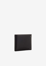 Rockstud Bi-Fold Leather Wallet