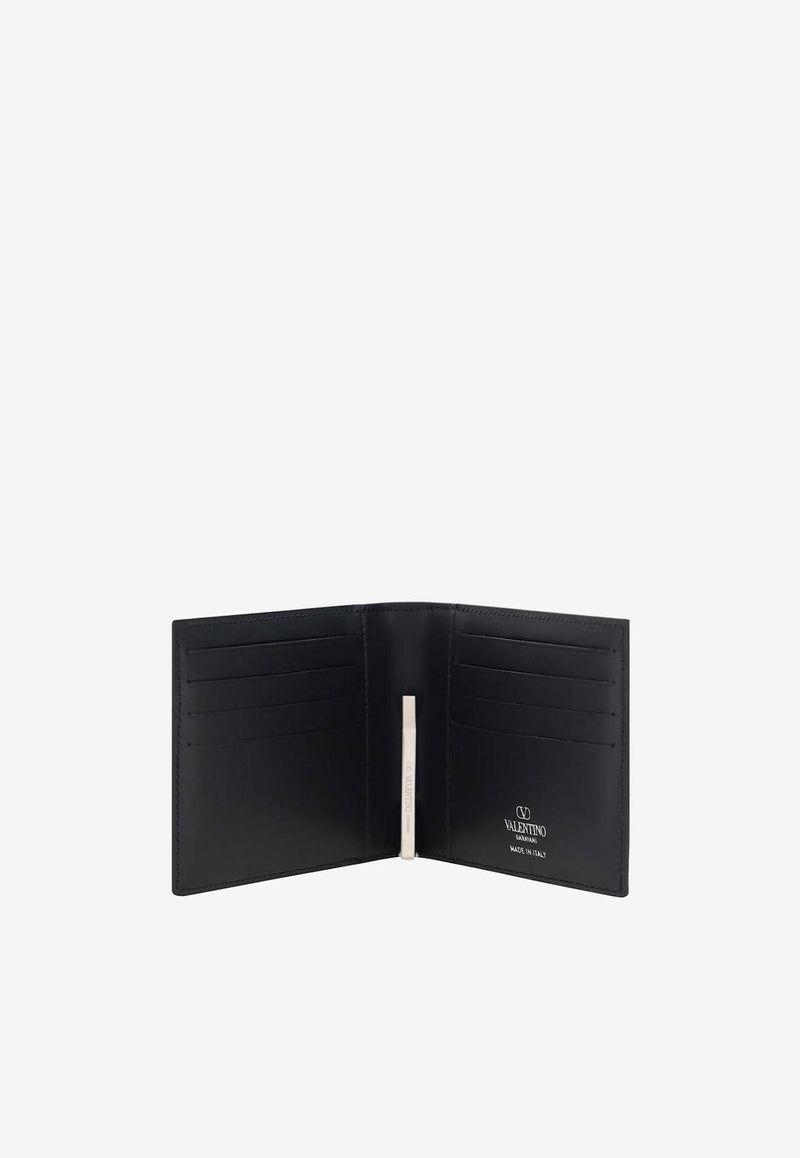 VLTN Print Leather Wallet