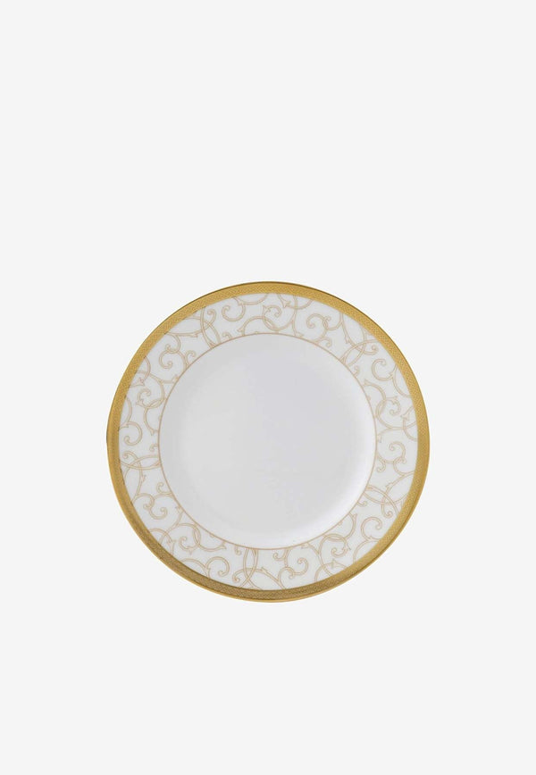 Celestial Gold Porcelain Bread Plate