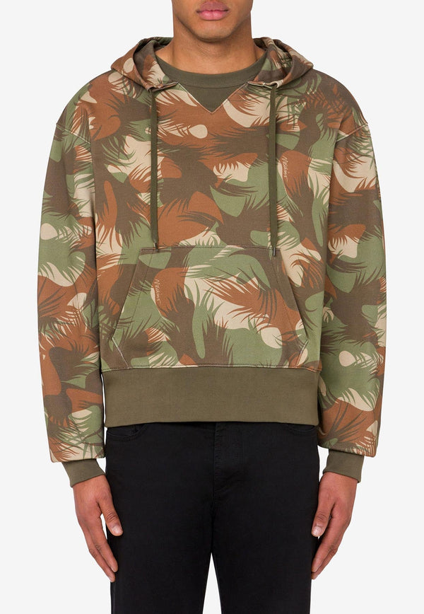 Camouflage Hooded Sweatshirt
