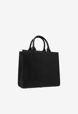 Large DG Embossed Tote Bag in Calf Leather