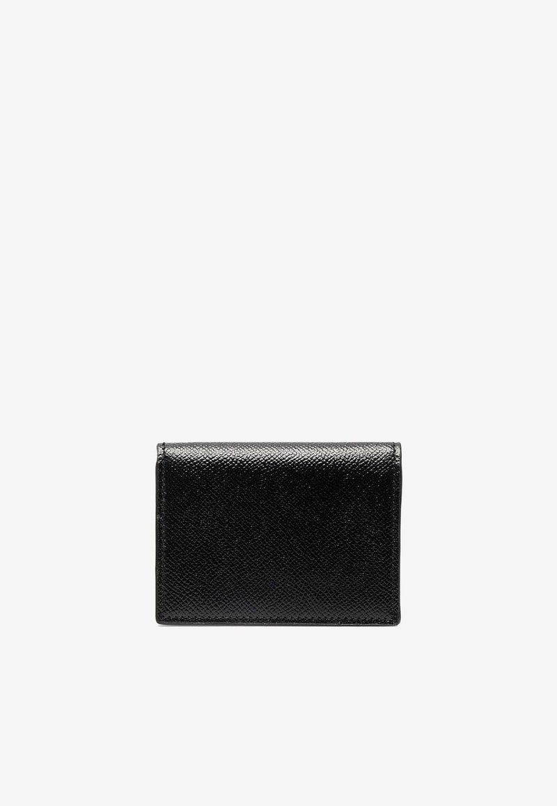 Logo Cardholder in Calf Leather