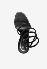 Margot 120 Crystal-Embellished Sandals