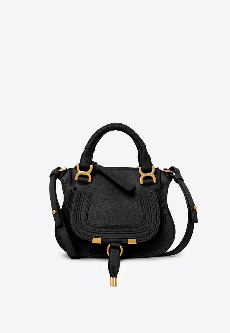 Mini Marcie Top Handle Bag in Calfskin