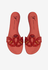 Turchesite Flat Thong Sandals