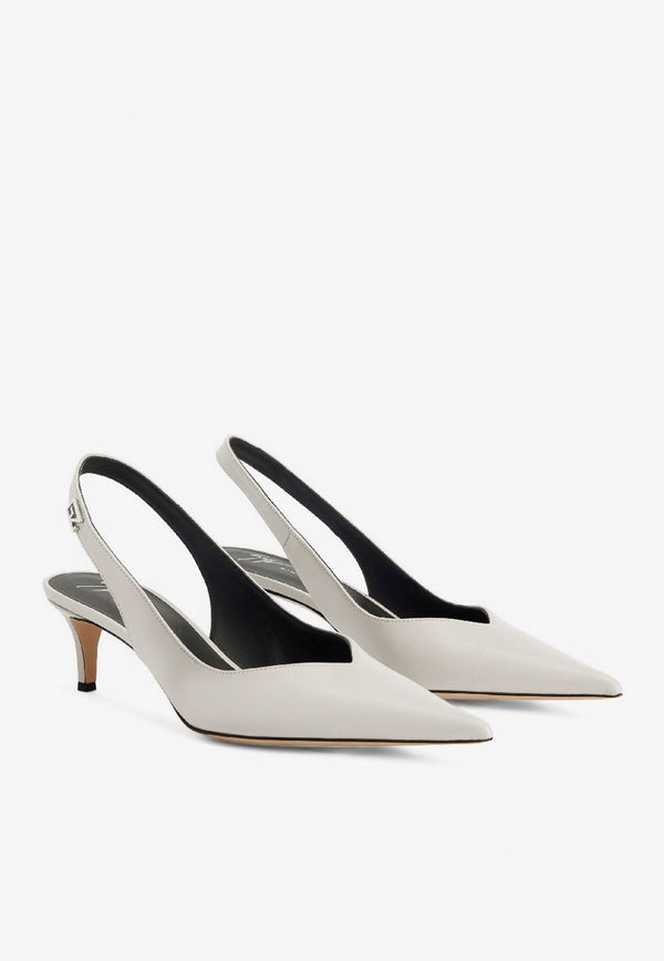 Reikii 45 Slingback Pumps in Leather