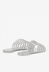 Michela Crystal-Embellished Sandals