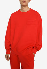 Logo-Embroidered Pullover Sweatshirt