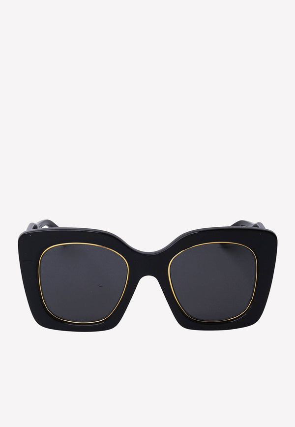 Cat Eye Tinted Sunglasses
