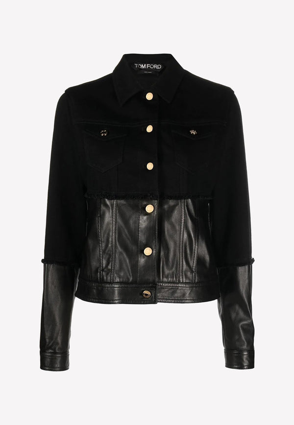 Denim and Leather Jacket