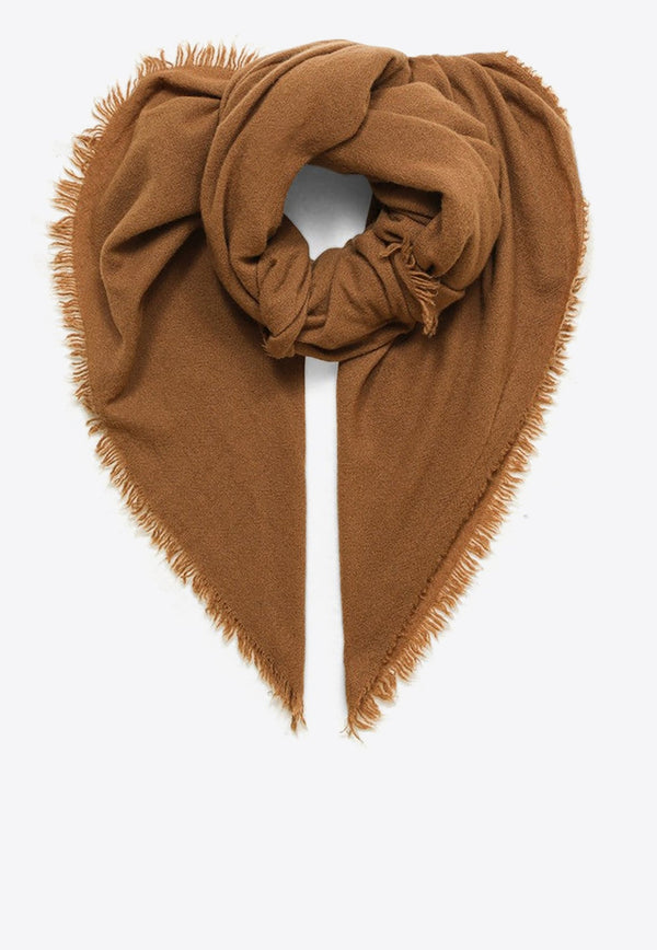 Cashmere Scarf with Fringes