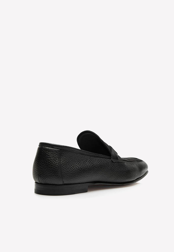 Sean Twisted Band Leather Loafers