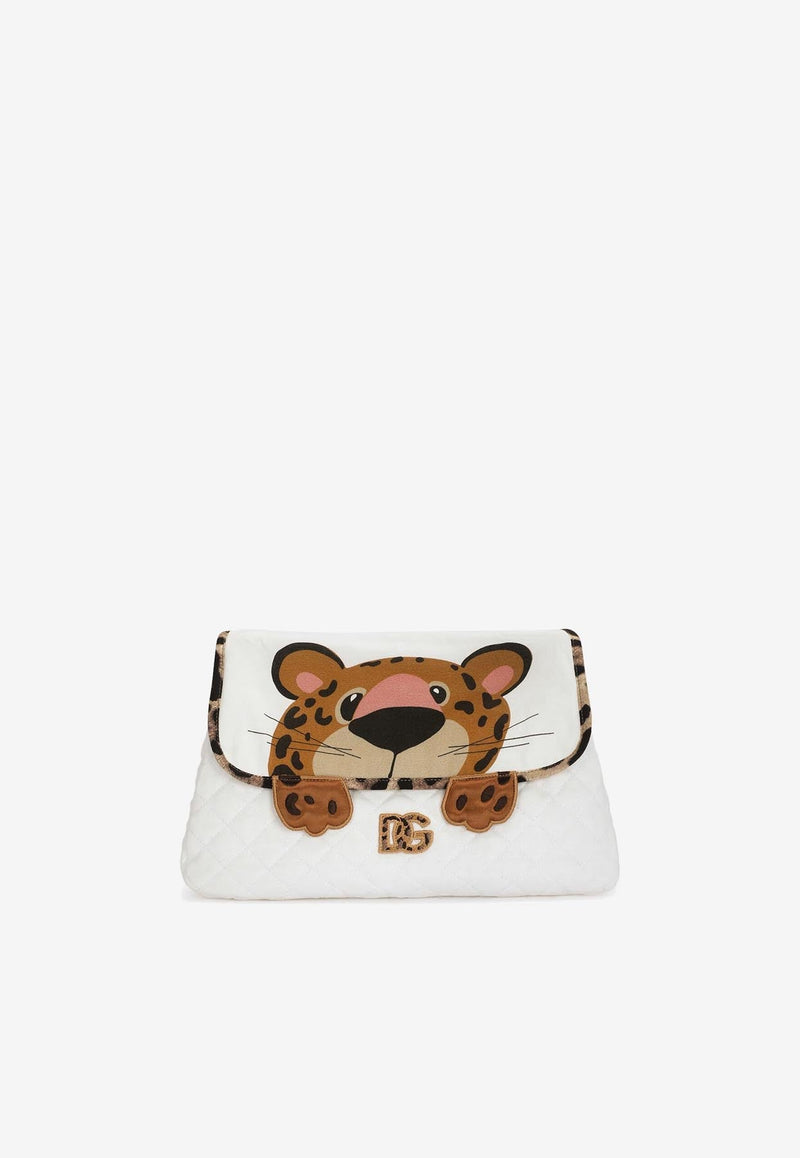 Baby Leopard Print Changing Bag Gift Set - Set of 3