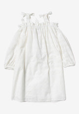 Girls Broderie Anglaise Dress