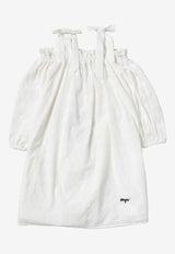 Girls Broderie Anglaise Dress