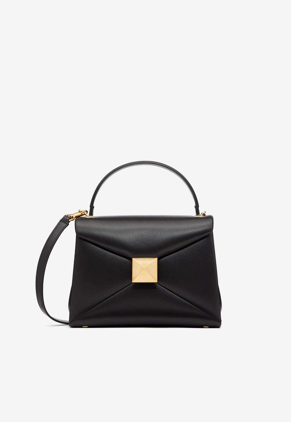 Small One Stud Shoulder Bag in Nappa Leather