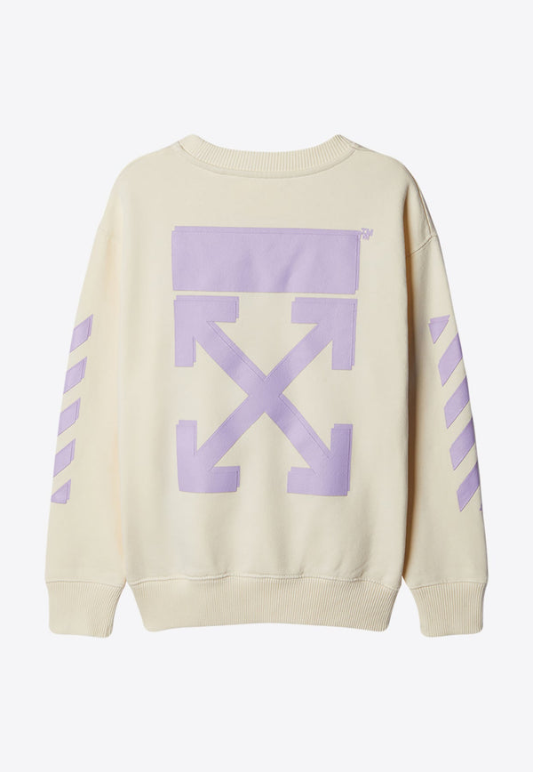 Girls Arrow Print Sweatshirt
