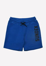 Boys Cotton Shorts with Sundek Print