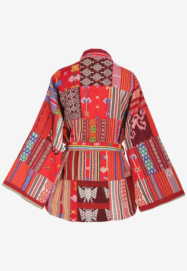 Patchwork Kimono Jacket