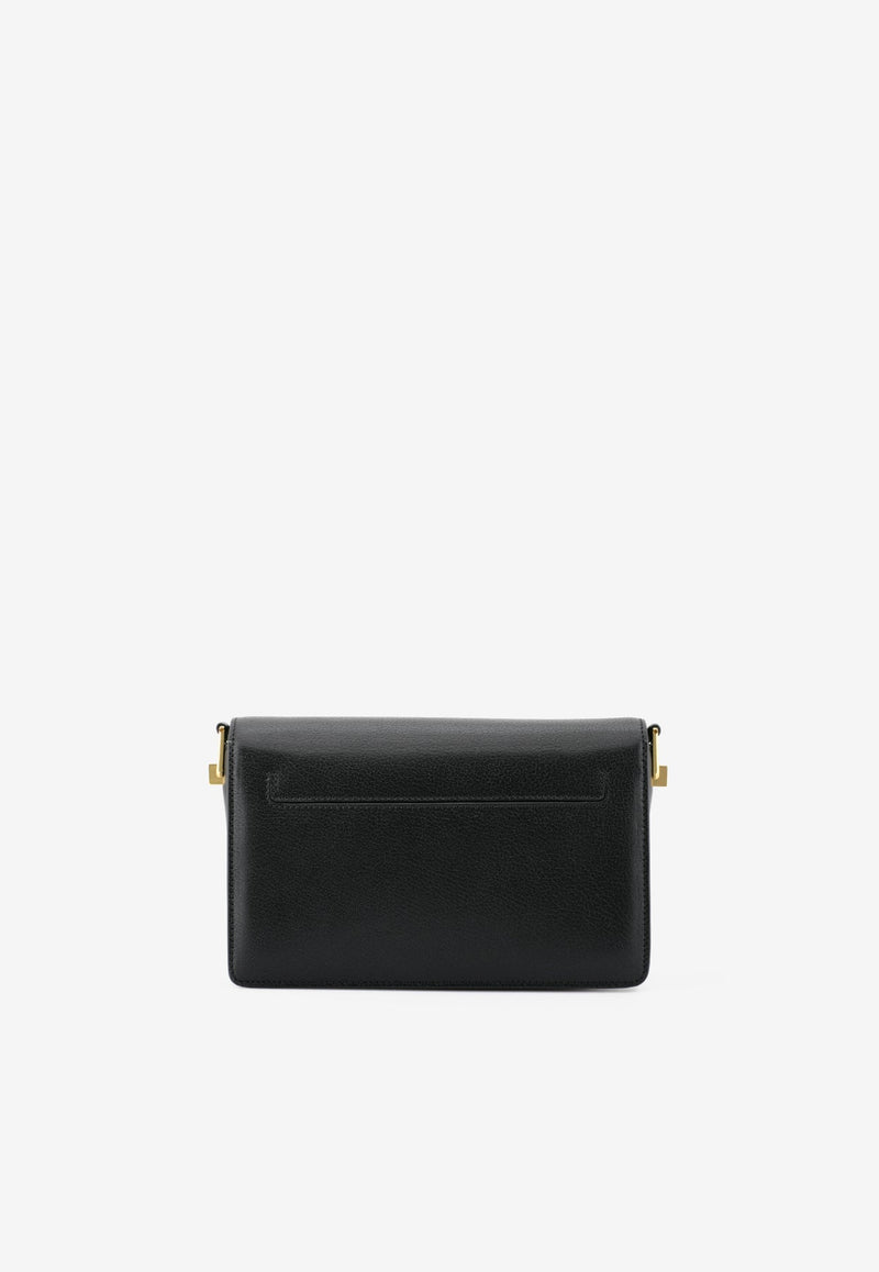 Medium 001 Shoulder Bag in Grained Leather