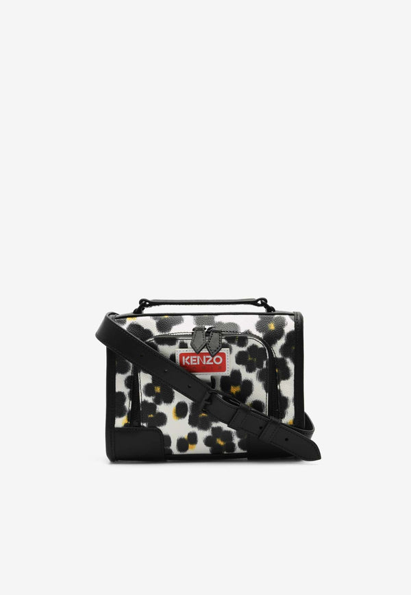Hana Leopard Print Crossbody Bag