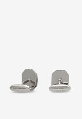 Crystal-Embellishment Cufflinks