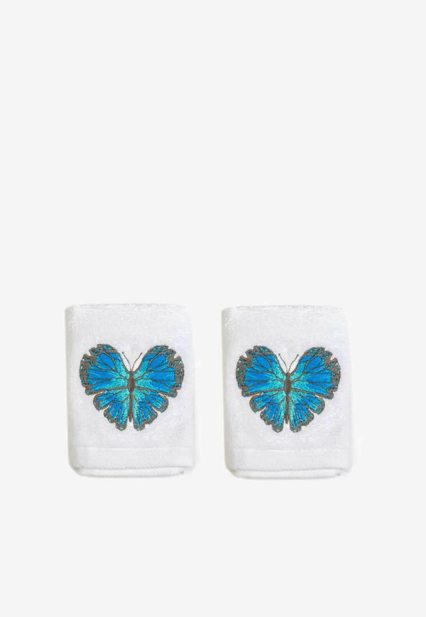 Butterfly Hand Towels - Set of 2